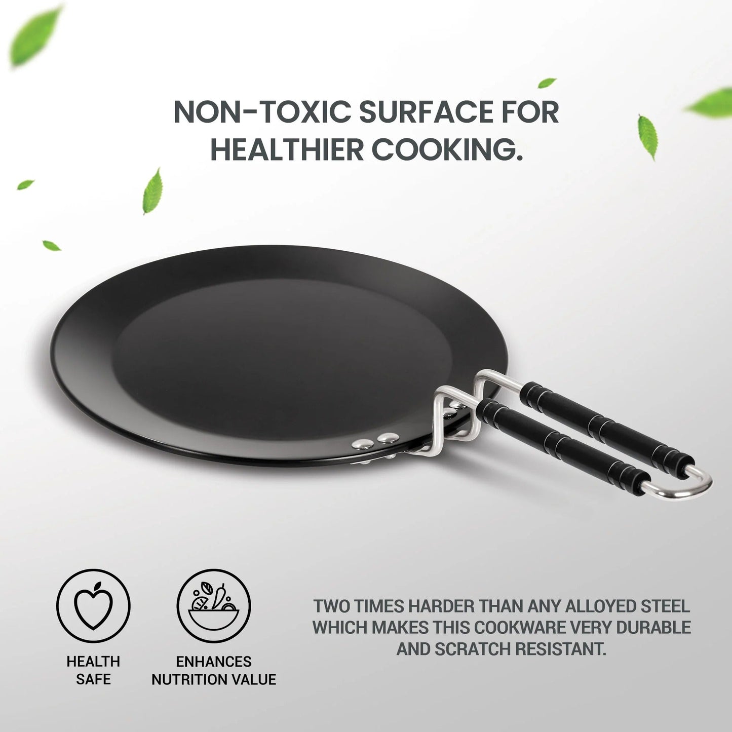 Milton ProCook Hard Anodised Induction Tawa - 25cm