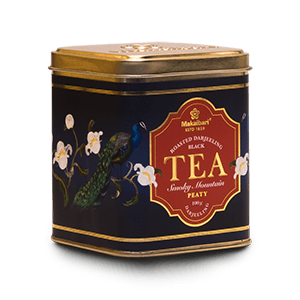 Smoky Mountain 100g Roasted Darjeeling Black Loose Leaf Tea Tin Caddy