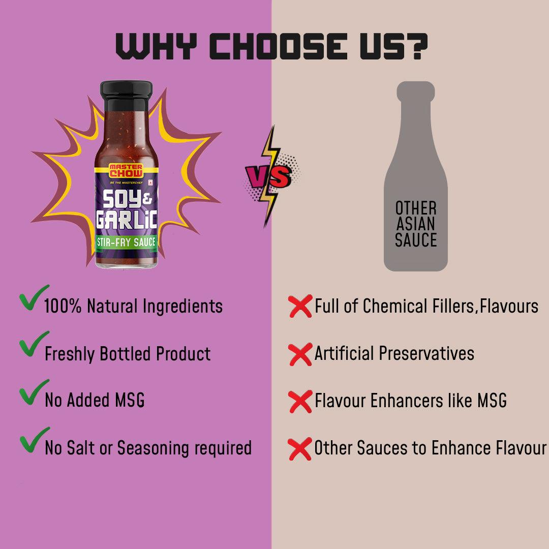 Soy & Garlic Stir-Fry Sauce