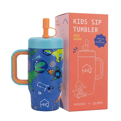 House of Quirk 530ml Kids Tumbler, Stainless Steel