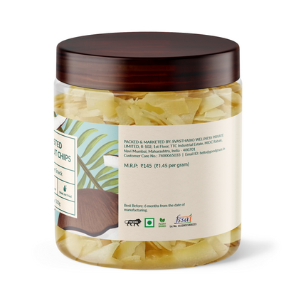 Good Graze Toasted Coconut Chips - Pack of 2 - 200gms