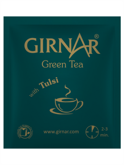 Girnar Green Tea Bags - Tulsi