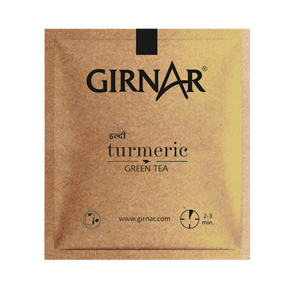 Girnar Green Tea Bags - Turmeric