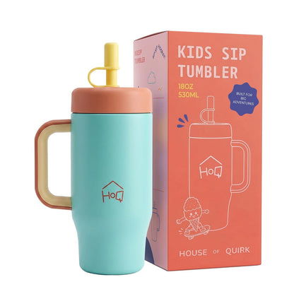 House of Quirk 530ml Kids Tumbler, Stainless Steel