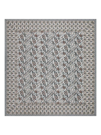 100% Pure Cotton Traditional Printed Bedsheet for Double Bed King Size Bedsheet with 2 Pillow Covers