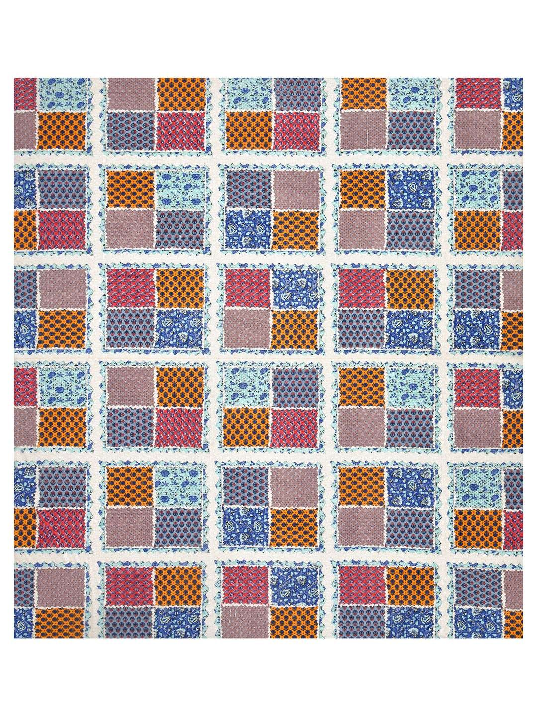 100% Pure Cotton Traditional Printed Bedsheet for Double Bed King Size Bedsheet with 2 Pillow Covers
