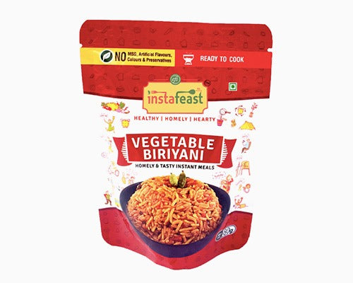 Instafeast Vegetable Biriyani - 80 gms