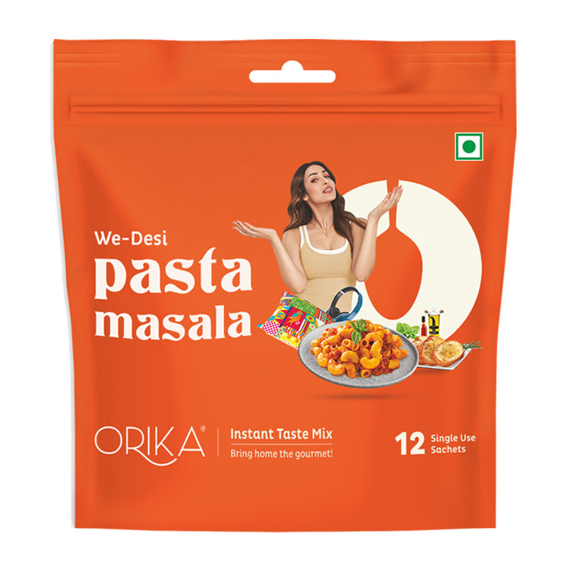 We-Desi Pasta Masala, All in One Masala, 12 single use sachets