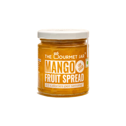 The Gourmet Jar Mango Fruit Spread - Low Sugar - 200 gms