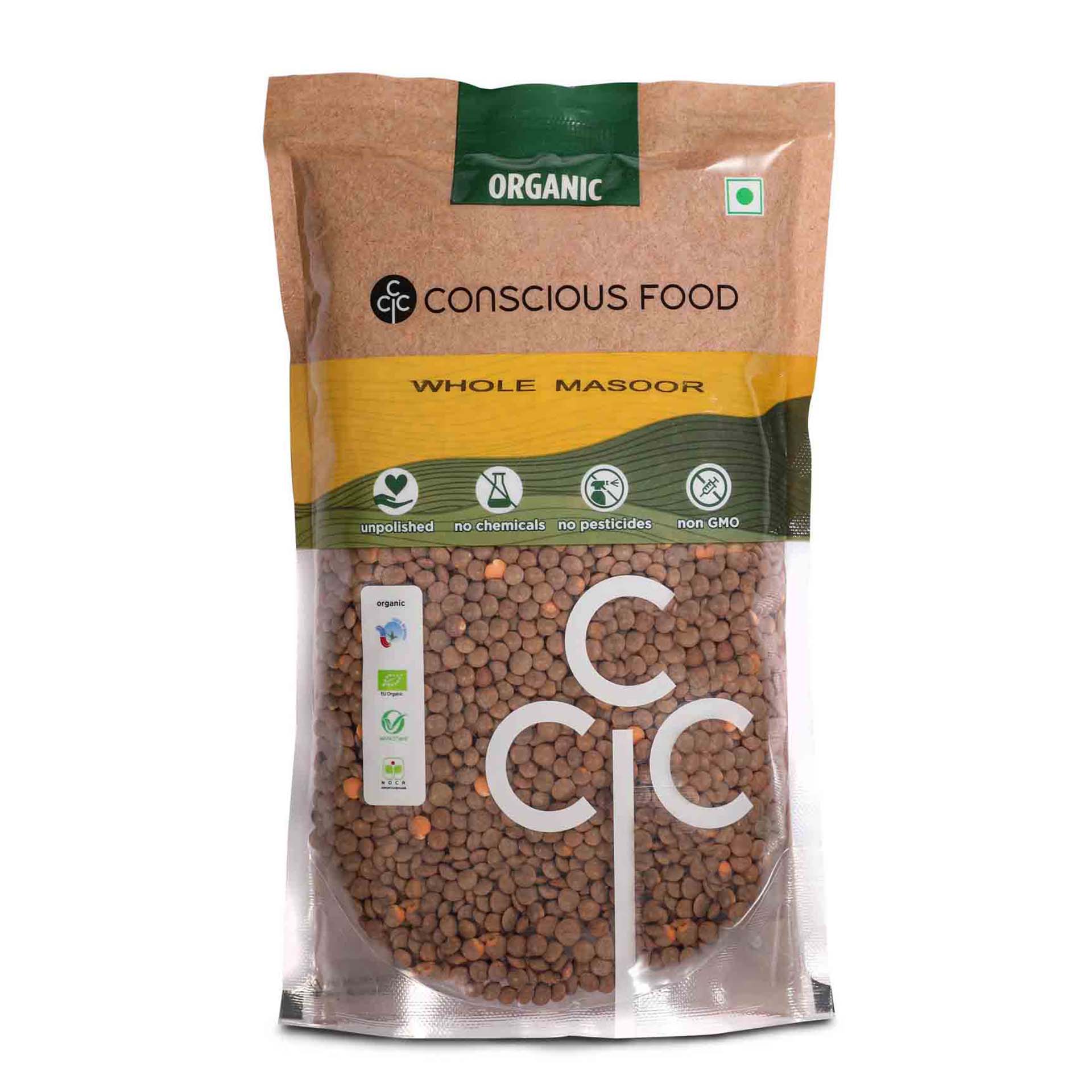 Whole Masoor / Brown Lentil