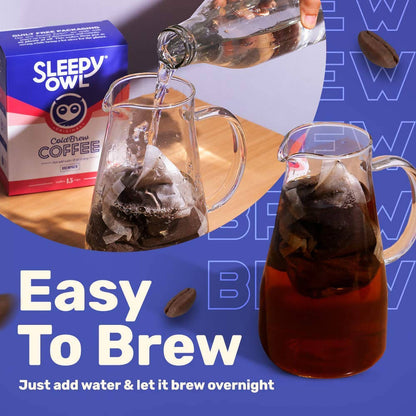 Sleepy Owl Coffee Assorted Cold Brew Packs - Set of 5 Packs