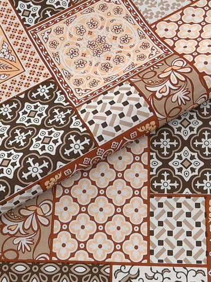 100% Pure Cotton Traditional Printed Bedsheet for Double Bed King Size Bedsheet with 2 Pillow Covers