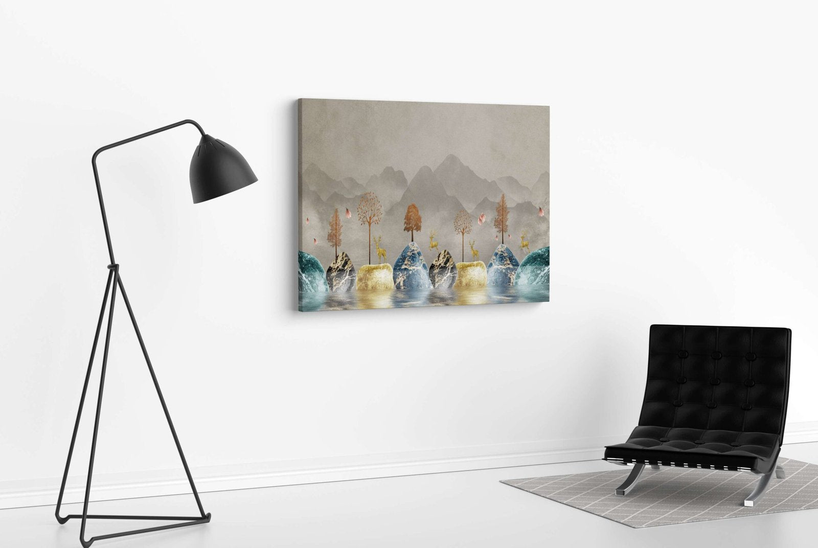 Canvas Paintings For Wall Decoration With Frame Canvas Painting For Living Room Bedroom Home Office & Hotels